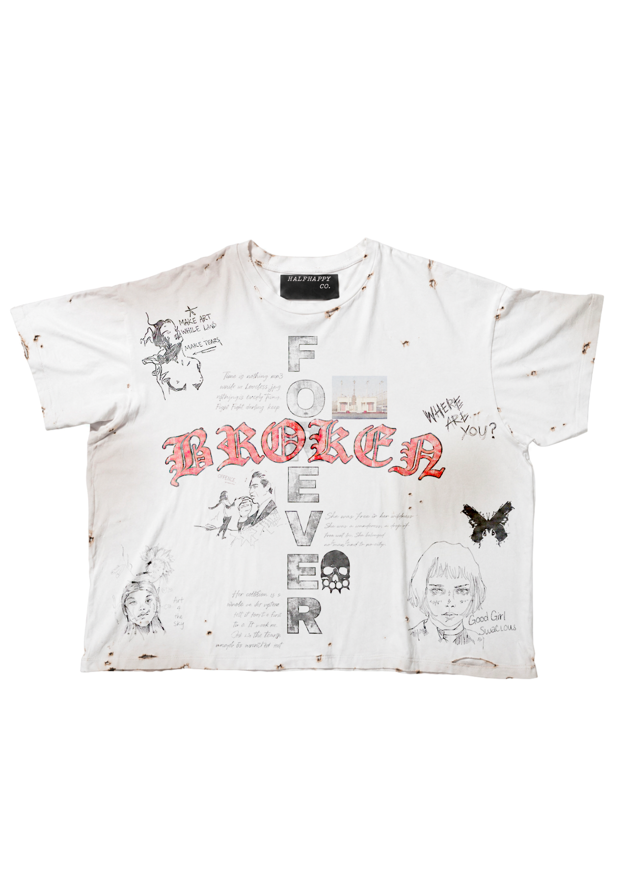 FOREVER BROKEN TEE (PRE-ORDER)