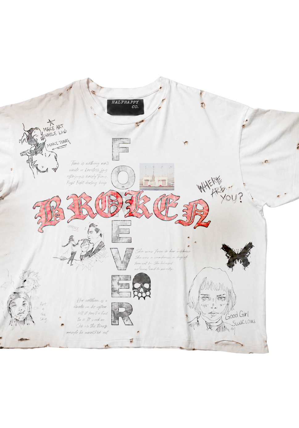 FOREVER BROKEN TEE (PRE-ORDER)